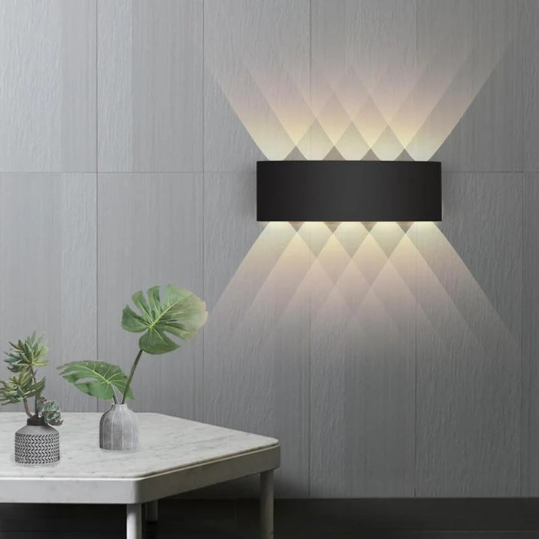 Waterdichte LED Wandlamp voor Binnen en Buiten - Elegante Buitenwandlamp
