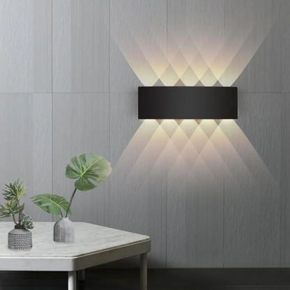 Waterdichte LED Wandlamp voor Binnen en Buiten - Elegante Buitenwandlamp