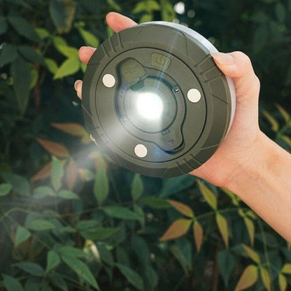 LED Lamp 4 in 1 - Lantaarn, Zaklamp, RGB Lichten en Powerbank