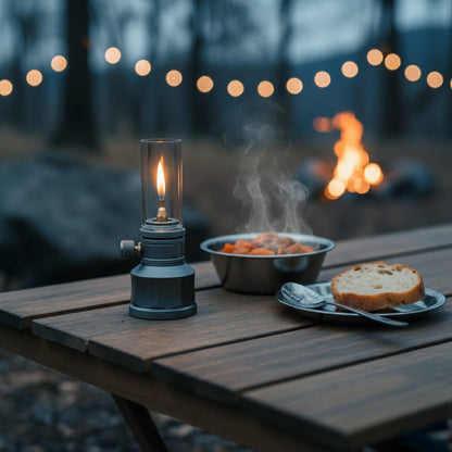 Campinglamp Mountain Peak - Warme en Draagbare Licht