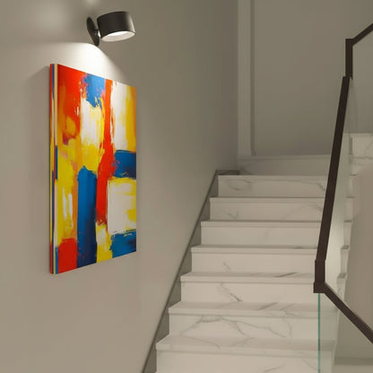 360° Draadloze Oplaadbare Wandlamp met 3 Helderheidsniveaus