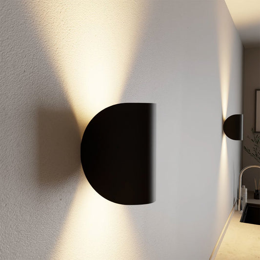 Moderne Wandlamp Up Down met Verstelbaar Licht in Elegant Aluminium