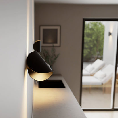 Moderne Wandlamp Up Down met Verstelbaar Licht in Elegant Aluminium