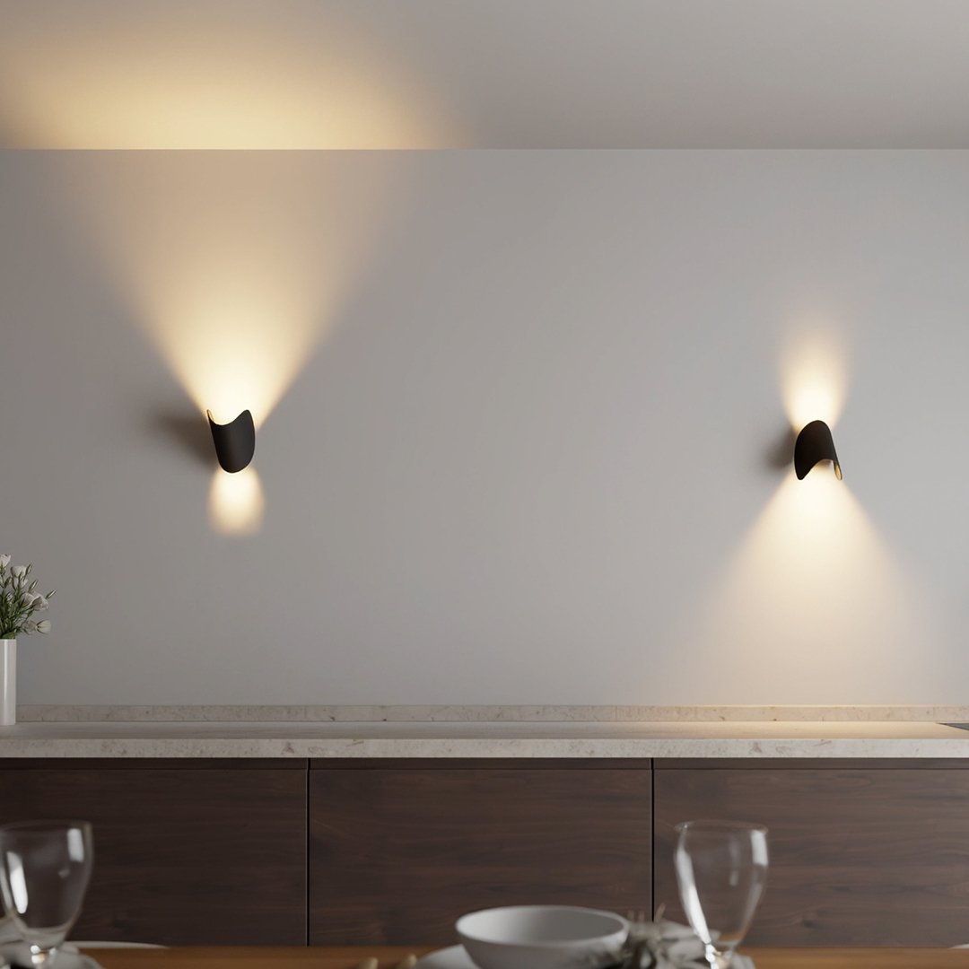 Moderne Wandlamp Up Down met Verstelbaar Licht in Elegant Aluminium