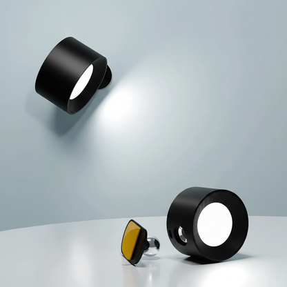 Draadloze Oplaadbare Wandlamp met 360° Rotatie