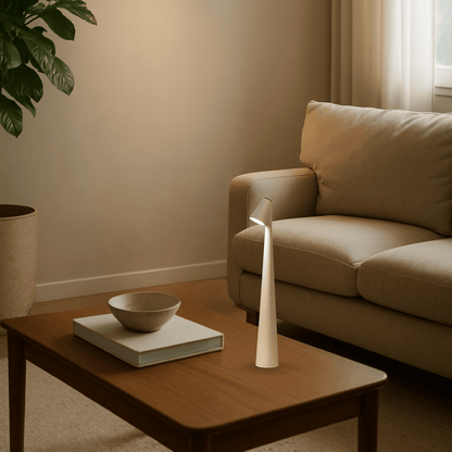 Oplaadbare Tafel lamp in Metaal - Elegant en Veelzijdig