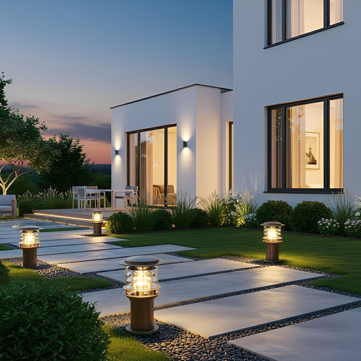 Lampade Da Esterno LED Impermeabili Per Illuminazione Giardino