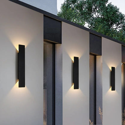 Minimalistische Waterdichte LED Wandlamp voor Buiten