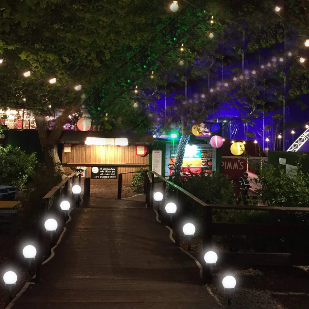 Waterdichte Zonne-energie Tuinlampen – Set van 3