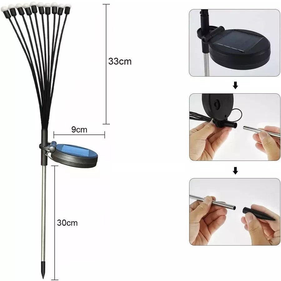LED Zonne Tuinlampen - Ecologische Verlichting en Magische Sfeer