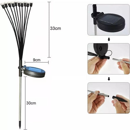 LED Zonne Tuinlampen - Ecologische Verlichting en Magische Sfeer
