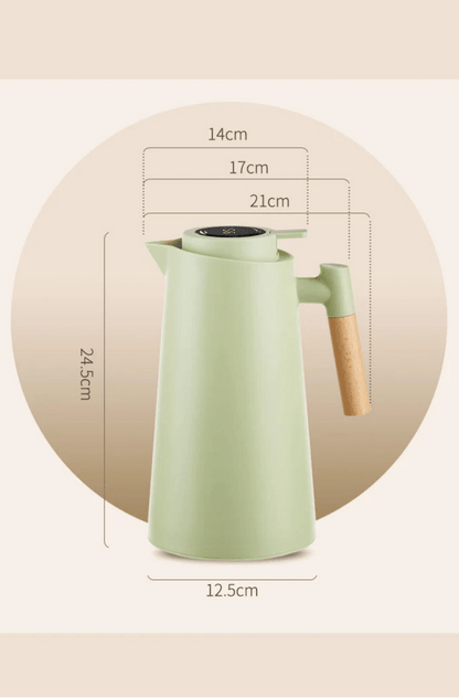 Lattea Pure Stainless Steel Thermos 1L — Leakproof & Stylish 6
