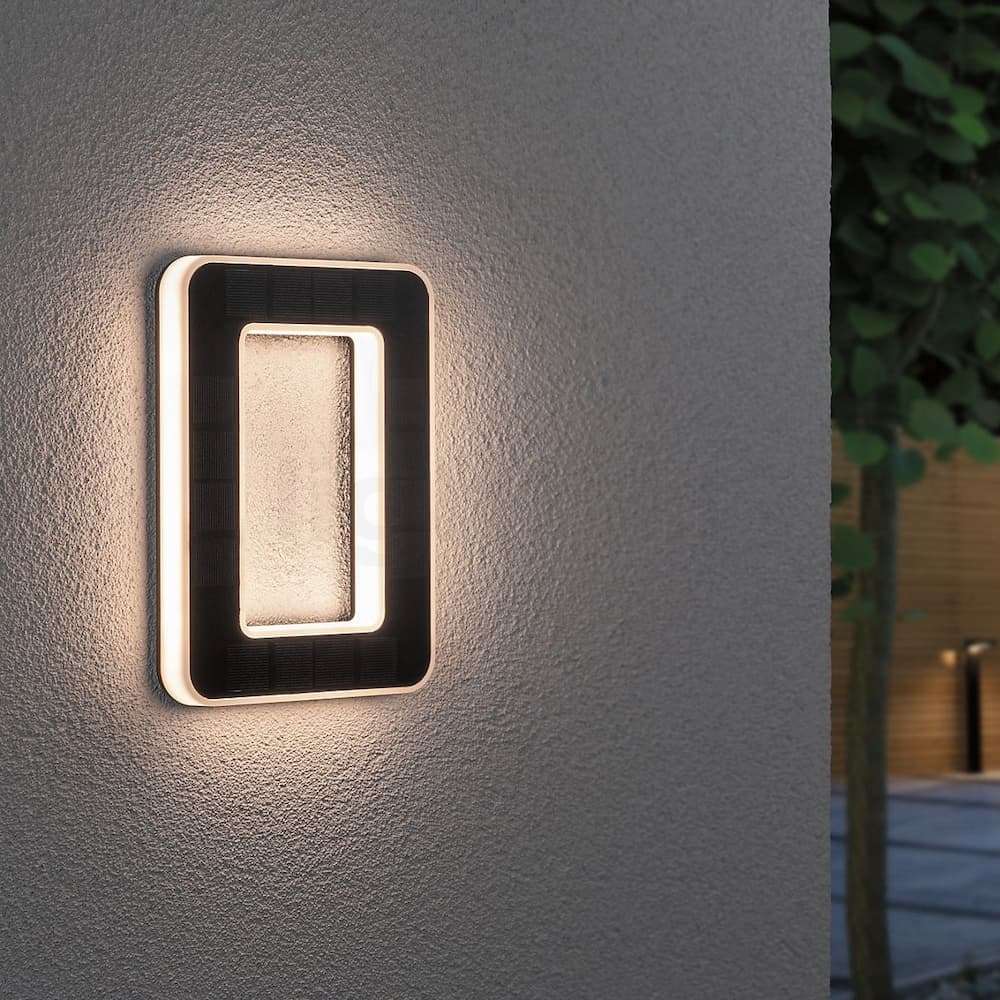 LightNumbers - Numéro Civique Illuminé à Énergie Solaire avec Capteur Crépusculaire