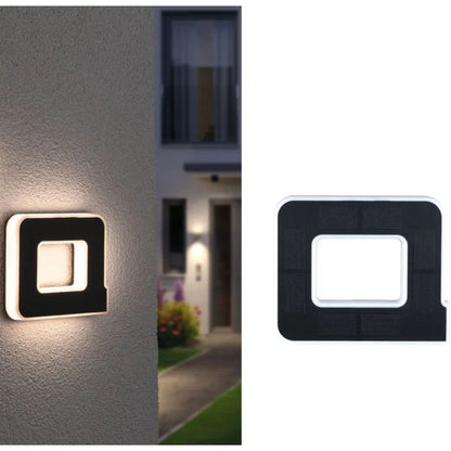 LightNumbers - Numéro Civique Illuminé à Énergie Solaire avec Capteur Crépusculaire