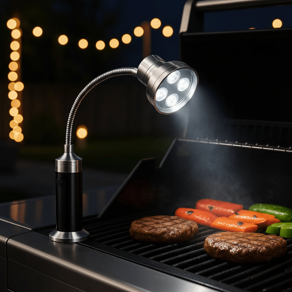 Magnetische Lamp voor Barbecue met Flexibele Hals en Witte LED