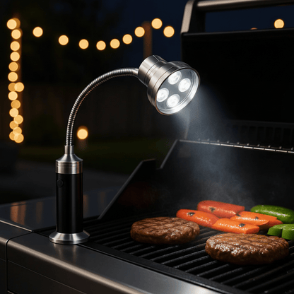 Magnetische Lamp voor Barbecue met Flexibele Hals en Witte LED