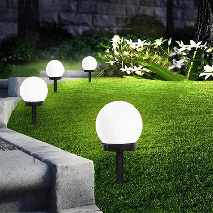 Lumières Solaires de Jardin - Lampes LED Imperméables pour un Éclairage Élégant et Durable
