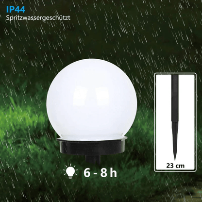 Lumières Solaires de Jardin - Lampes LED Imperméables pour un Éclairage Élégant et Durable