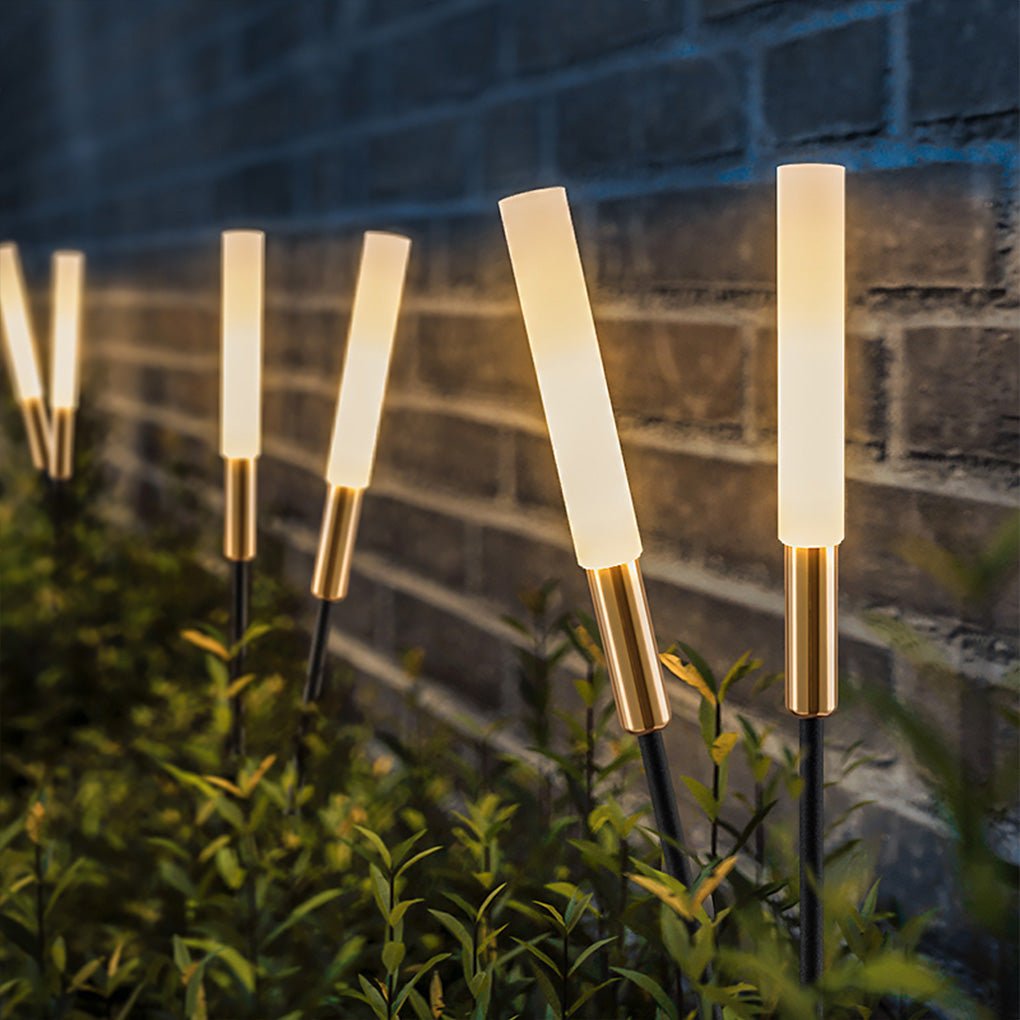 Waterdichte LED Zonne Tuinlampen - Elegante Verlichting en Eenvoudige Installatie