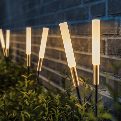 Waterdichte LED Zonne Tuinlampen - Elegante Verlichting en Eenvoudige Installatie