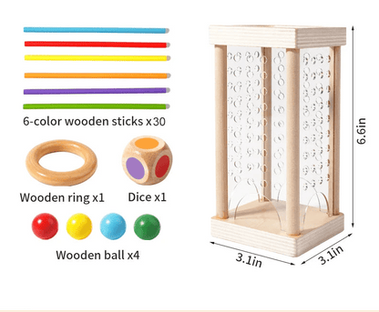 CountiStix Montessori Counting Sticks Set — Kids Math Toy 10
