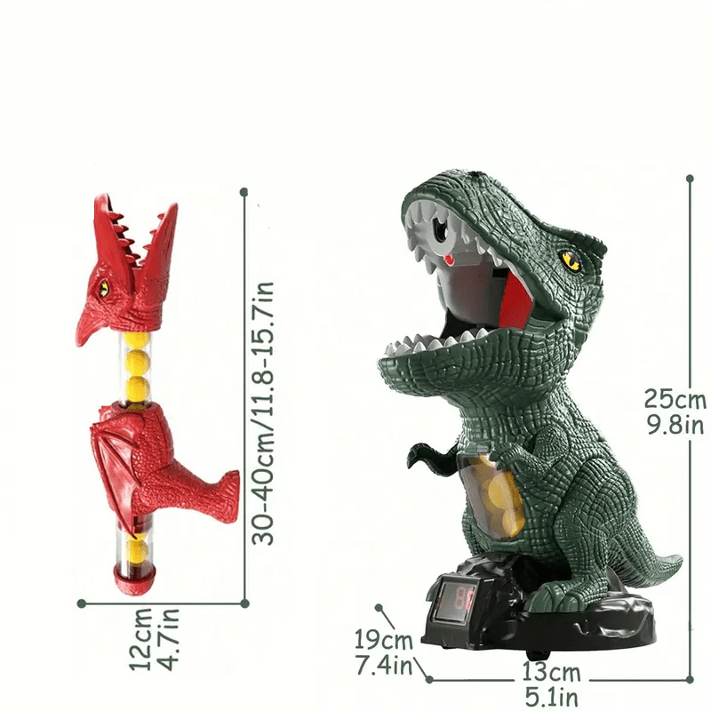 Dinopop Blaster – Dinosaur Foam Ball Shooting Game for Kids 9