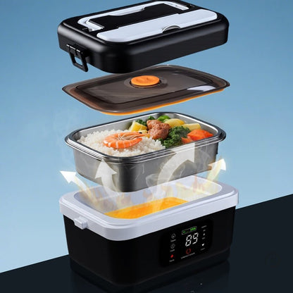 Wireless Self-Heating Lunch Box — WORKWARM 1000ml USB-C Battery 7