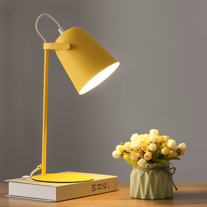 Rotating LED Table Lamp — Eye-Friendly Macaron Color Desk Light 7