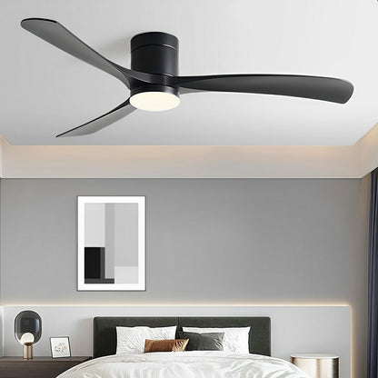 Ceiling Fan with LED Light — Silent 6-Speed Reversible Fan 6