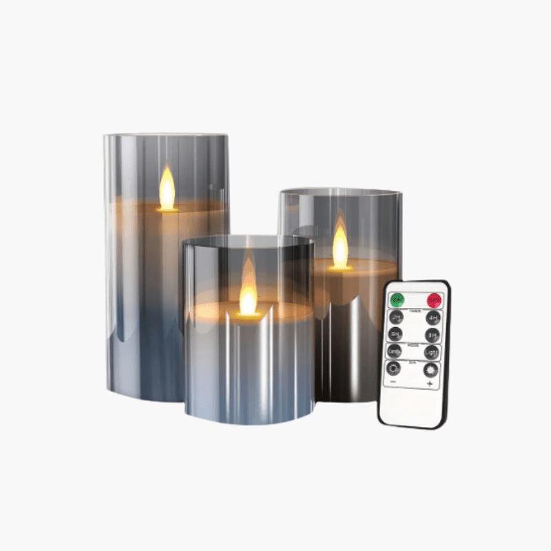 Flameless LED Candles with Remote Control — Realistic Flame Effect 1