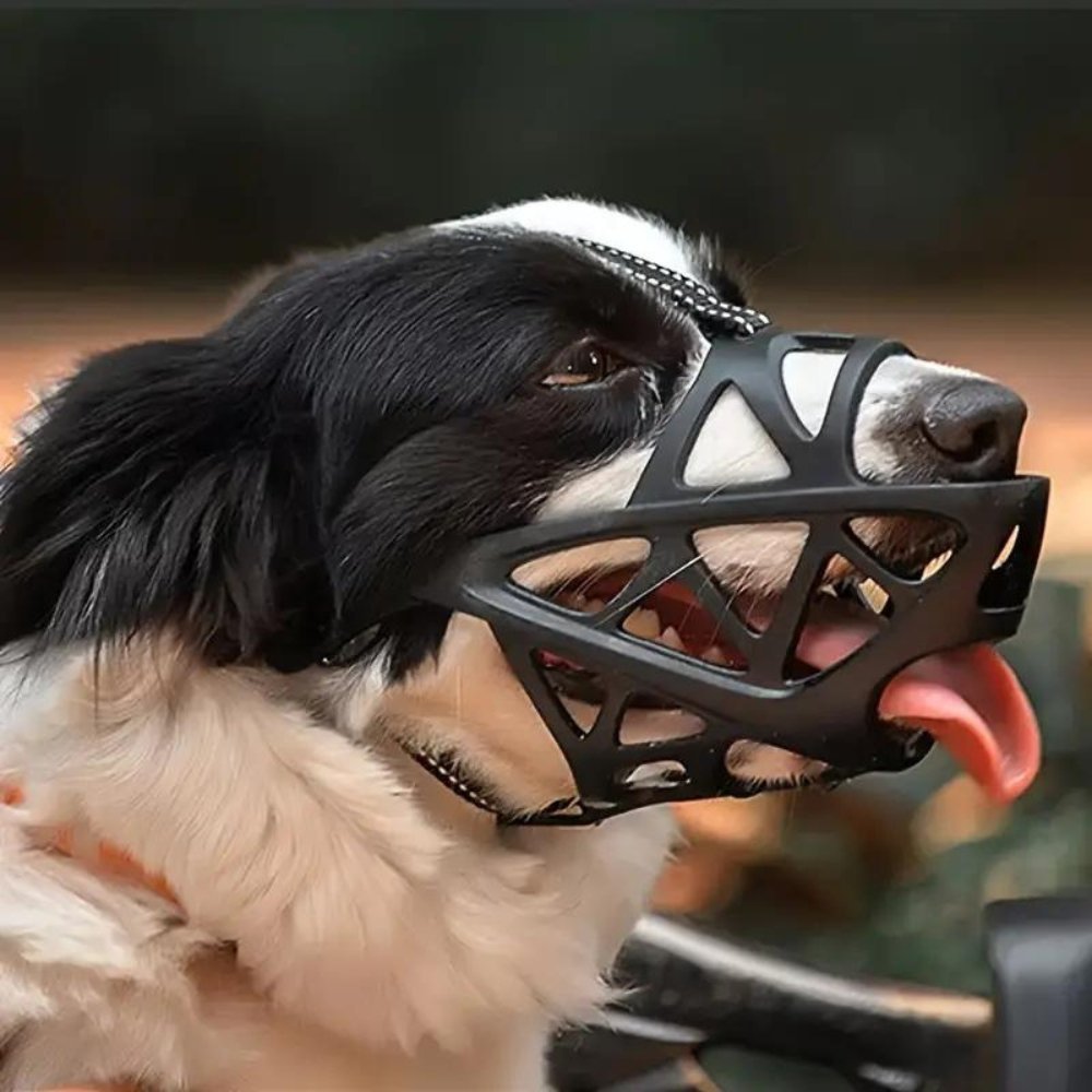 Ademend Muilkorf voor Honden AeroGuard - Beheersing van Bijten en Blaffen
