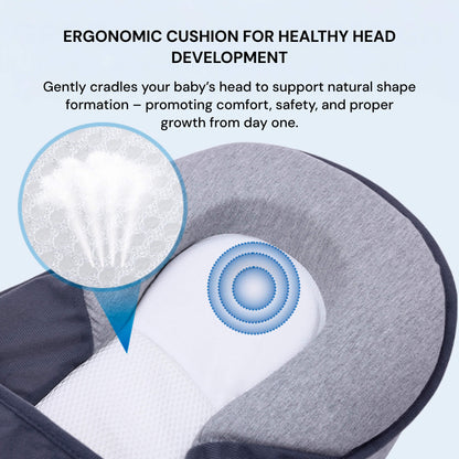 Anti-reflux Babybed met Inclinatiekussen van 15°