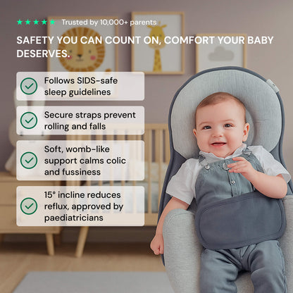 Anti-reflux Babybed met Inclinatiekussen van 15°