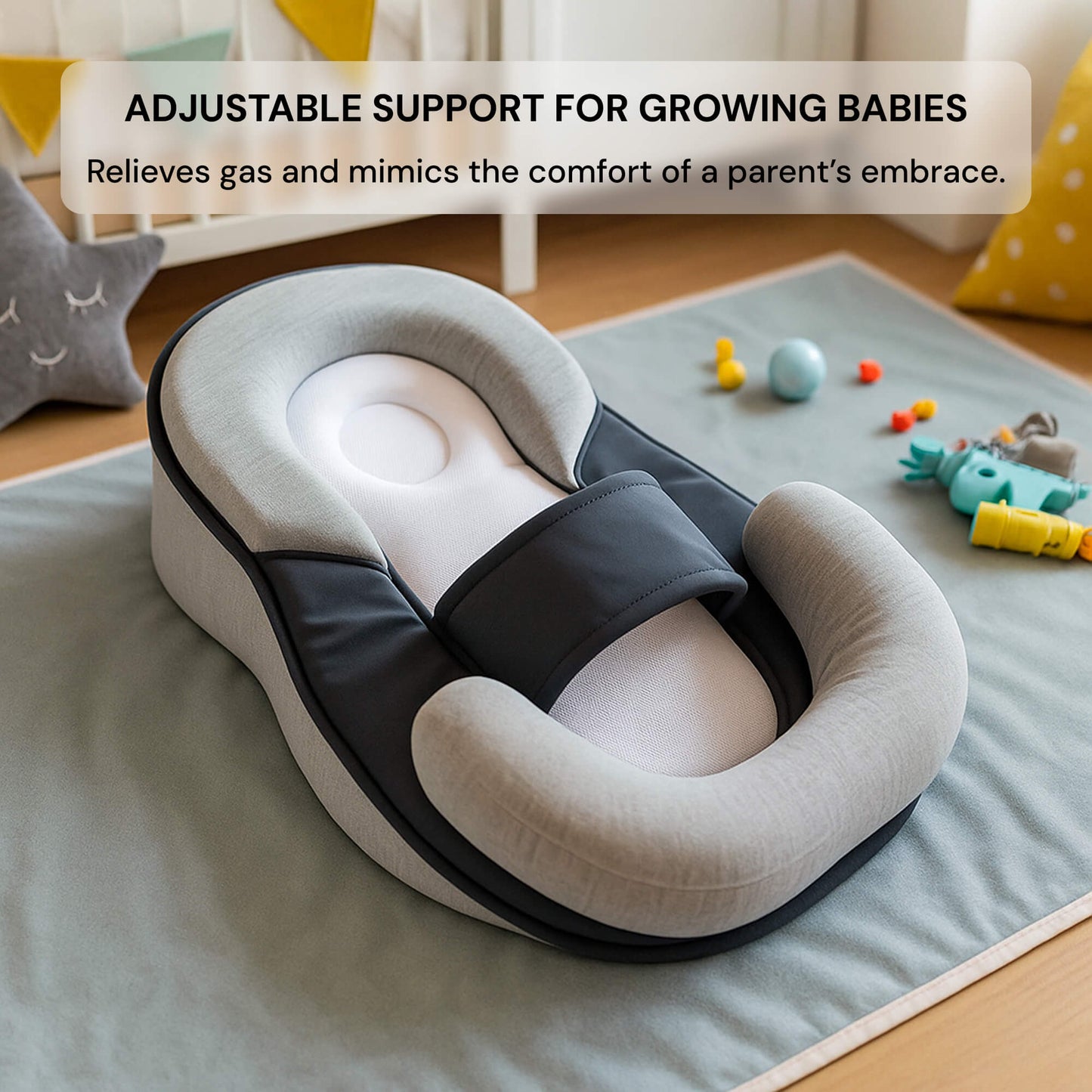 Anti-reflux Babybed met Inclinatiekussen van 15°
