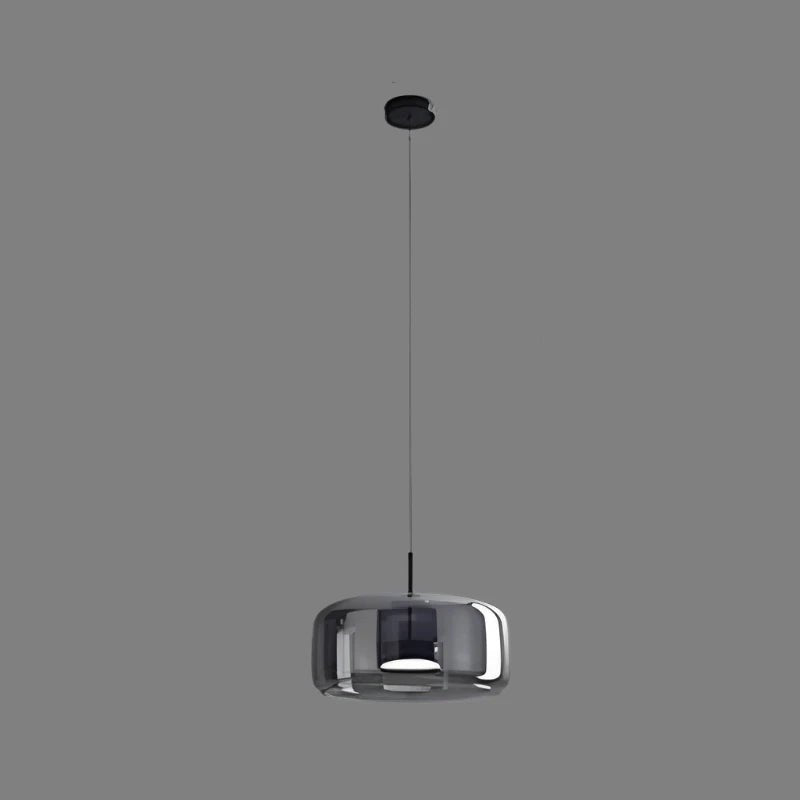 Lampada Sospensione Vetro Design Minimalista Moderna