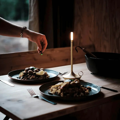 Nordic LED Candlestick Table Lamp — Wireless Dimmable 13