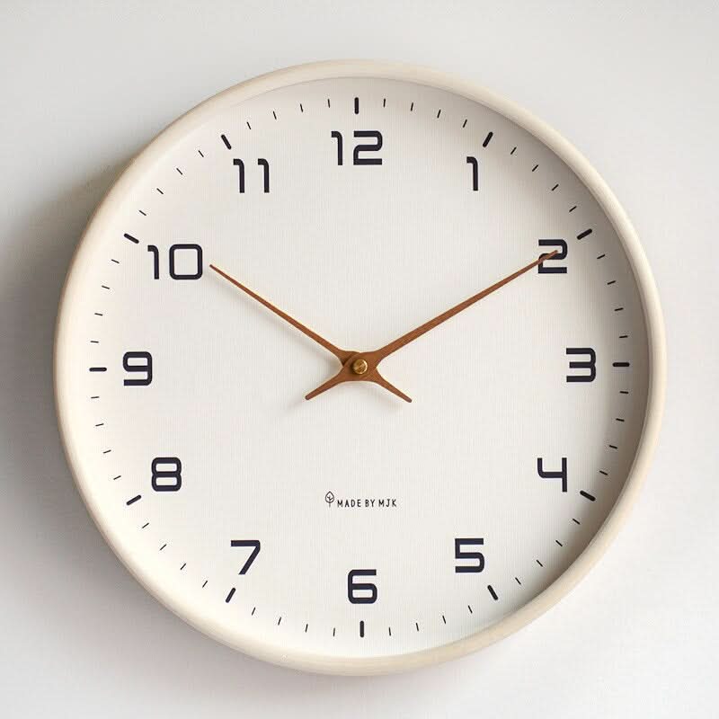 Silent Wooden Wall Clock — Minimalist Scandinavian Design 4