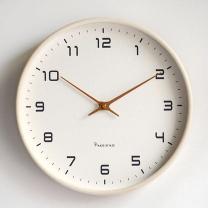 Silent Wooden Wall Clock — Minimalist Scandinavian Design 4