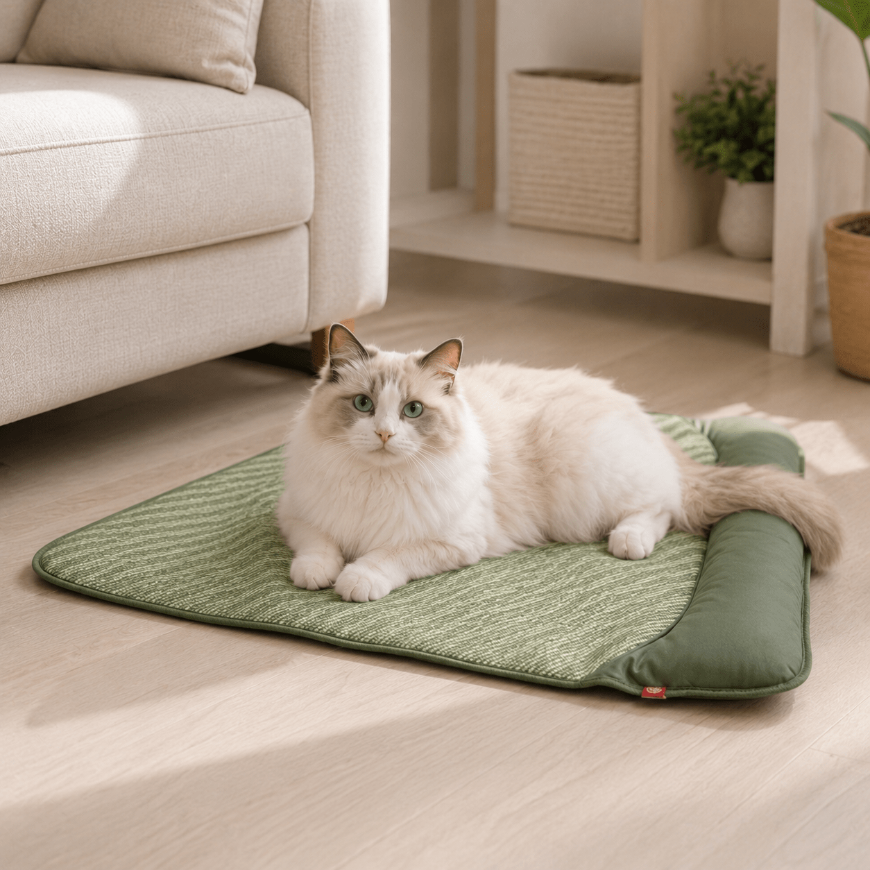 Tappetino Rinfrescante Traspirante per Cani e Gatti con Cuscino