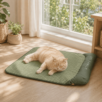 Tappetino Rinfrescante Traspirante per Cani e Gatti con Cuscino