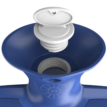 Borsa dell'Acqua Calda XL 2L con Fodera in Maglia — Calore Duraturo