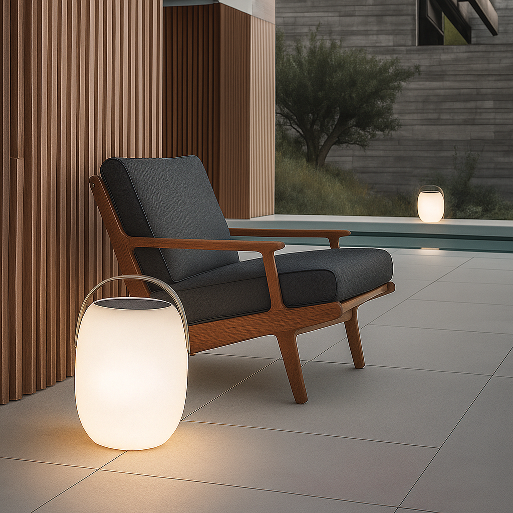 Lampada Solare Portatile da Esterno LED Wireless IP65
