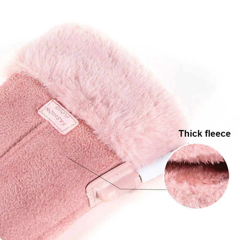 Women's Rechargeable Heated Gloves — 3 Heat Levels Fast Warm 4