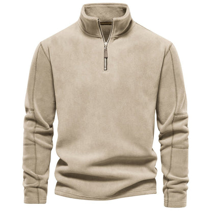 Men's Fleece Half-Zip Pullover — Warm Winter Sweatshirt 5