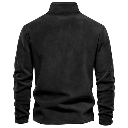 Men's Fleece Half-Zip Pullover — Warm Winter Sweatshirt 2