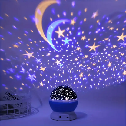 Rotating Star Projector Night Light — LED Kids Room Lamp 6
