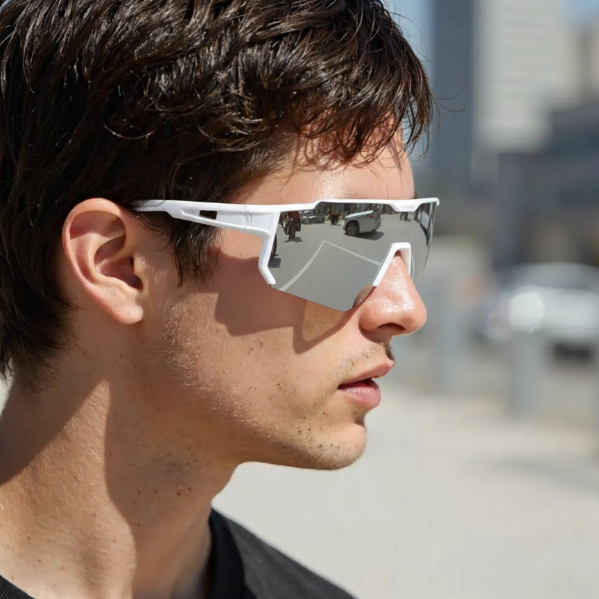 Sportieve Herenzonnebril met UV-bescherming van Polycarbonaat