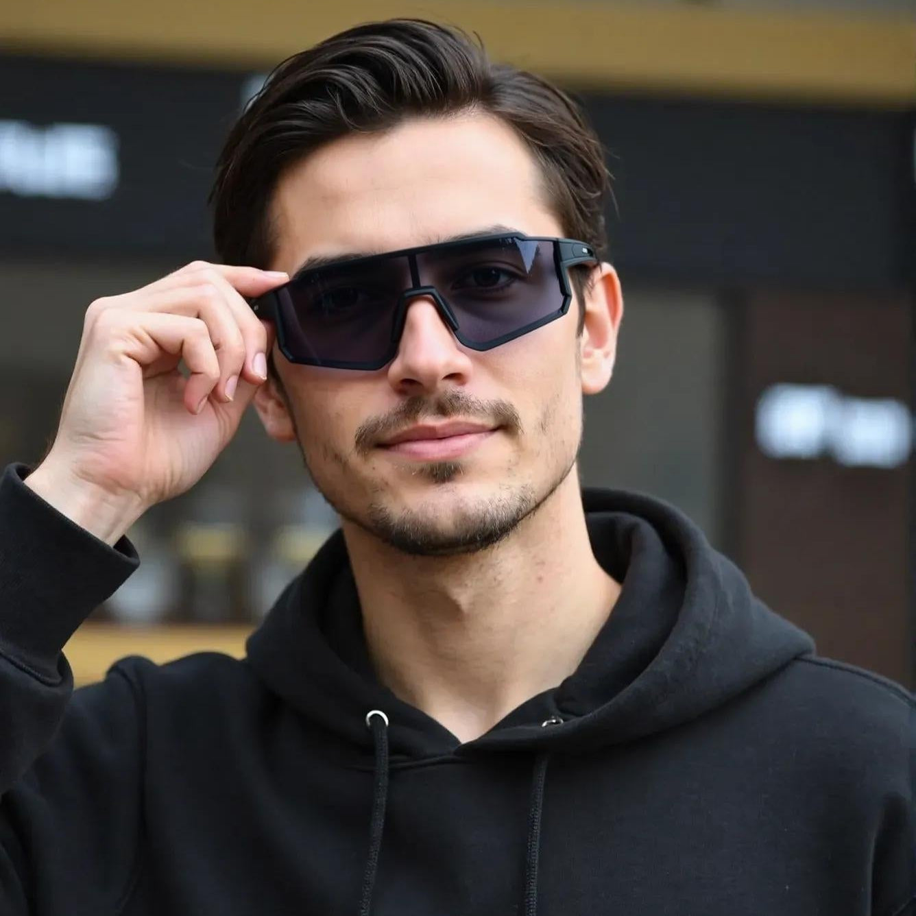 Sportieve Herenzonnebril met UV-bescherming van Polycarbonaat