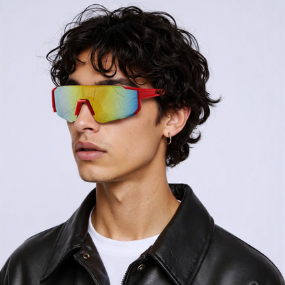 Sportieve Herenzonnebril met UV-bescherming van Polycarbonaat