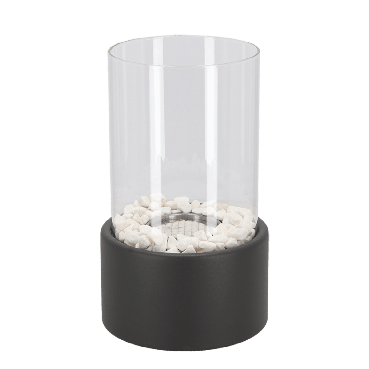 Flareon Oil Flame Lamp — Elegant Glass & Metal Indoor Outdoor 14